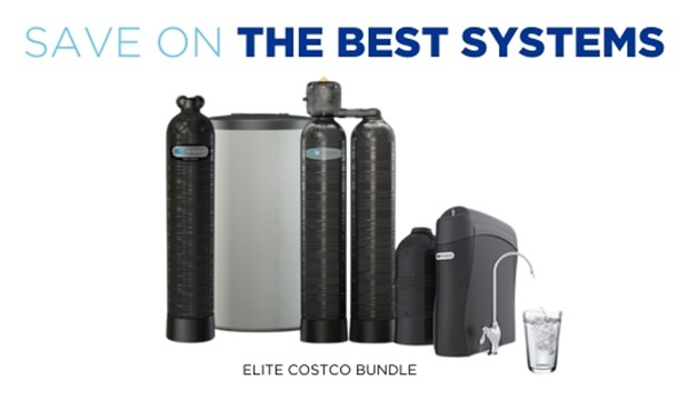 Elite Costco Bundle Components for Whole Home Water Treatment