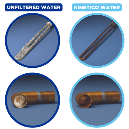 Kinetico Prevents Scale Build Up In Plumbing, Appliances, and Fixtures